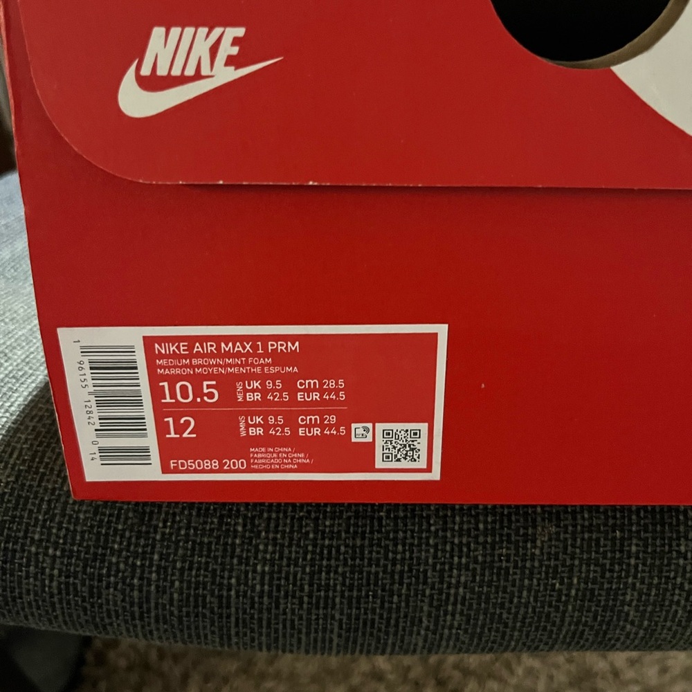 Nike Air Max 1 size 10.5